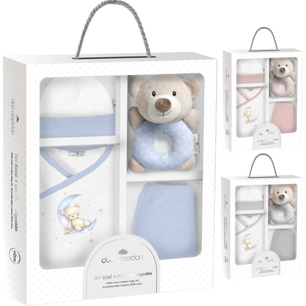 Dset05 Set De Regalo Para Bebes Marca Fabrica Don Algodon Almacen Distribuidor Venta Al Mayor